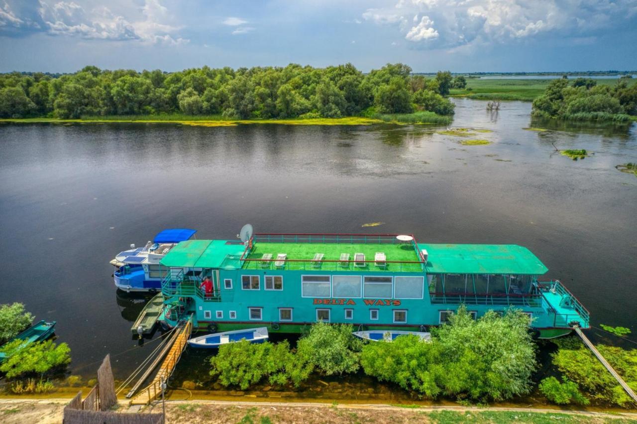 Hotel Restaurant Plutitor Delta Ways Nufaru Экстерьер фото
